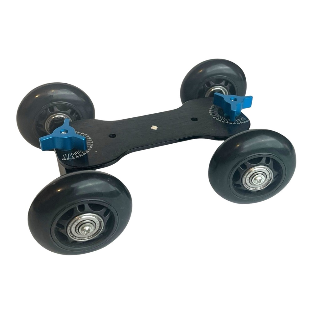 Table Top Dolly Mini Car Skater Track Slider DSLR Video Film Camera Photography